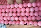 CCN5533 15 inches 8mm round candy jade beads Wholesale