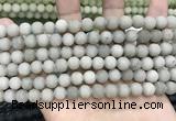 CCN5578 15 inches 8mm round matte candy jade beads Wholesale