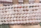 CCN5582 15 inches 8mm round matte candy jade beads Wholesale