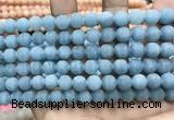 CCN5610 15 inches 8mm round matte candy jade beads Wholesale