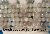 CCN5679 15 inches 8mm faceted round candy jade beads