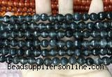 CCN5701 15 inches 8mm faceted round candy jade beads