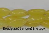 CCN572 15.5 inches 10*20mm marquise candy jade beads wholesale