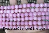 CCN5720 15 inches 8mm faceted round candy jade beads