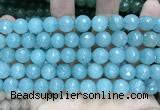 CCN5781 15 inches 10mm faceted round candy jade beads