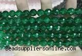 CCN5790 15 inches 10mm faceted round candy jade beads