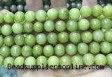 CCN5792 15 inches 10mm faceted round candy jade beads