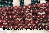 CCN5813 15 inches 10mm faceted round candy jade beads