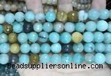 CCN5831 15 inches 10mm faceted round candy jade beads