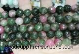 CCN5832 15 inches 10mm faceted round candy jade beads