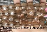 CCN5867 15 inches 15mm flat round candy jade beads Wholesale