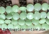 CCN5901 15 inches 15mm flat round candy jade beads Wholesale