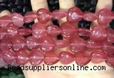 CCN5951 15 inches 14*14mm heart candy jade beads Wholesale