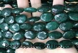 CCN5976 15 inches 13*18mm faceted oval candy jade beads