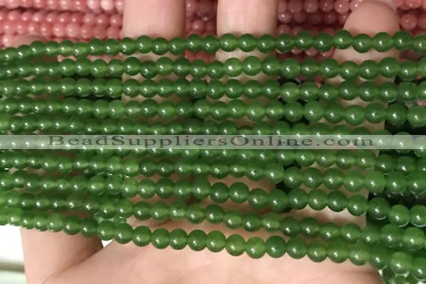 CCN6000 15.5 inches 4mm round candy jade beads Wholesale