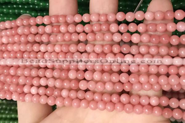 CCN6001 15.5 inches 4mm round candy jade beads Wholesale