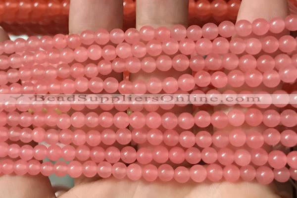 CCN6011 15.5 inches 4mm round candy jade beads Wholesale