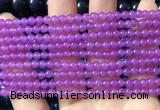 CCN6028 15.5 inches 4mm round candy jade beads Wholesale