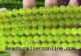 CCN6101 15.5 inches 6mm round candy jade beads Wholesale