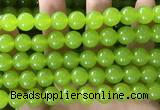 CCN6103 15.5 inches 10mm round candy jade beads Wholesale