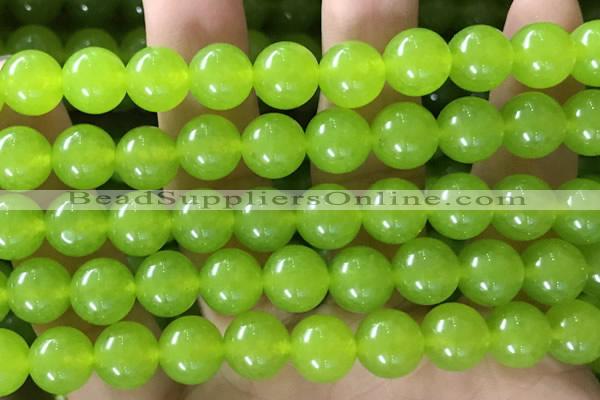 CCN6103 15.5 inches 10mm round candy jade beads Wholesale