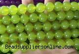 CCN6104 15.5 inches 12mm round candy jade beads Wholesale