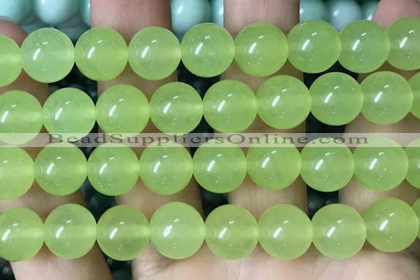 CCN6152 15.5 inches 12mm round candy jade beads Wholesale