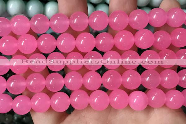 CCN6155 15.5 inches 10mm round candy jade beads Wholesale