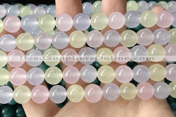 CCN6207 15.5 inches 8mm round candy jade beads Wholesale