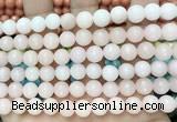 CCN6327 15.5 inches 8mm faceted round candy jade beads Wholesale