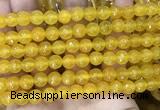 CCN6341 6mm, 8mm, 10mm, 12mm & 14mm faceted round candy jade beads