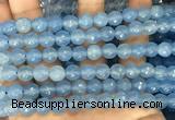 CCN6342 6mm, 8mm, 10mm, 12mm & 14mm faceted round candy jade beads