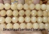 CCN6349 6mm, 8mm, 10mm, 12mm & 14mm faceted round candy jade beads