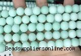 CCN6360 15.5 inches 6mm, 8mm, 10mm & 12mm round matte candy jade beads