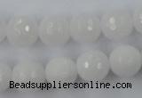 CCN751 15.5 inches 4mm faceted round candy jade beads wholesale