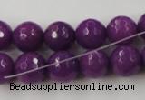 CCN762 15.5 inches 4mm faceted round candy jade beads wholesale