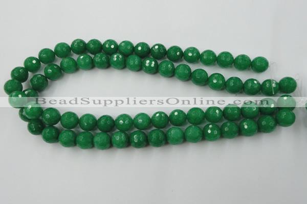 CCN780 15.5 inches 6mm faceted round candy jade beads wholesale