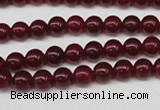 CCN83 15.5 inches 6mm round candy jade beads wholesale