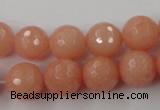 CCN860 15.5 inches 16mm faceted round candy jade beads