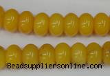 CCN91 15.5 inches 8*12mm rondelle candy jade beads wholesale