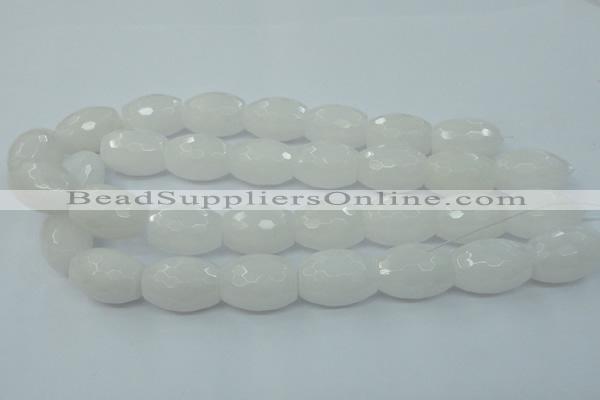 CCN958 15.5 inches 18*25mm faceted drum candy jade beads