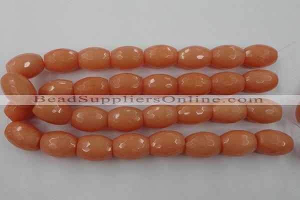 CCN959 15.5 inches 18*25mm faceted drum candy jade beads