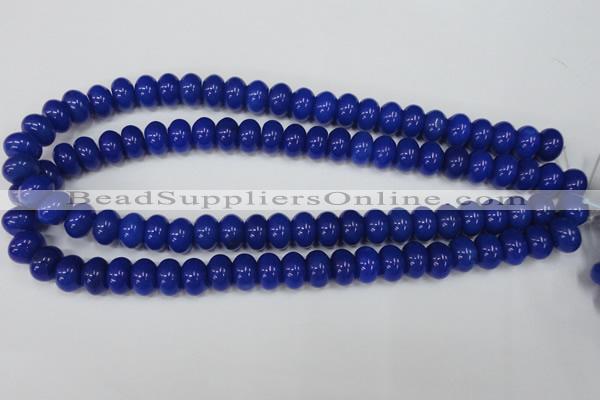 CCN96 15.5 inches 8*12mm rondelle candy jade beads wholesale