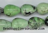 CCO22 15.5 inches 13*18mm teardrop natural chrysotine beads