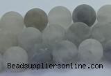 CCQ562 15.5 inches 8mm round matte cloudy quartz beads wholesale