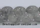 CCQ82 15.5 inches 13*18mm rice cloudy quartz beads wholesale