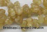 CCR85 15.5 inches 12mm chip citrine gemstone beads wholesale