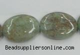 CCS100 15.5 inches 18*25mm oval African chrysocolla beads