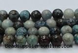 CCS20 15.5 inches 6mm round natural chrysocolla gemstone beads