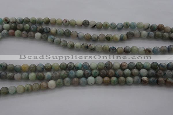 CCS41 15.5 inches 6mm round natural chrysocolla gemstone beads